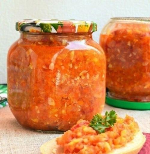 Кабачковая аджика на зиму. 05