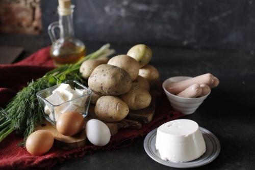 Картофельный пирог с сыром. 01