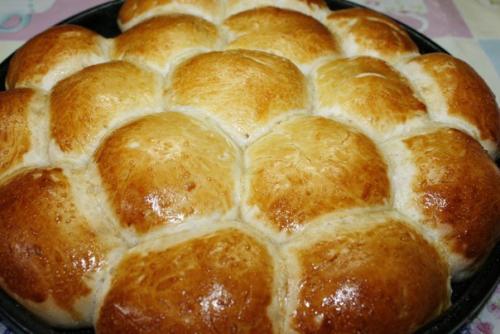 Пампушки чесночные.  Ингредиенты: 04