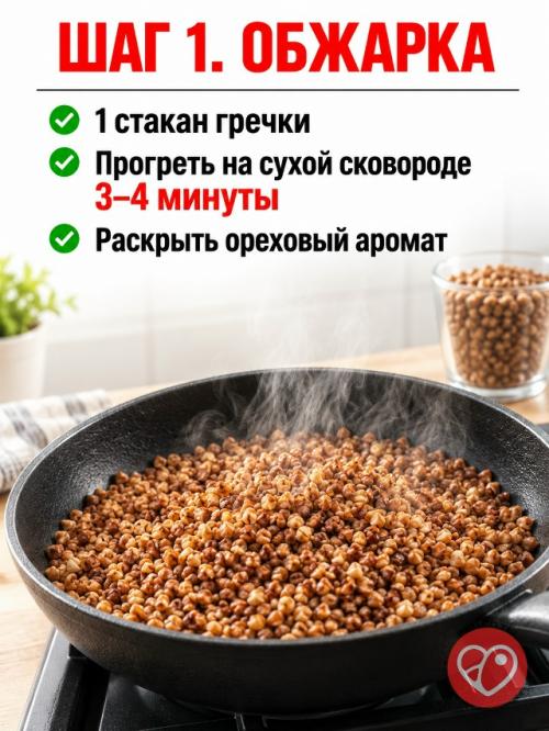 Гречка может быть настолько вкусной, что её будут просить добавку. 01