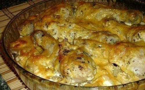 Картошка с куриными ножками в ДУХОВКЕ.