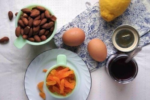 Мягкая нуга с орехами и курагой. 01 Мягкая нуга с орехами и курагой. 01