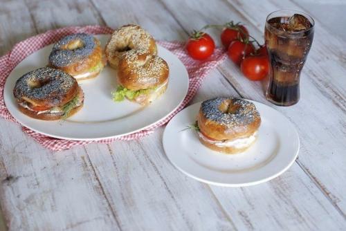 Домашние бейглы.  Ингредиенты: