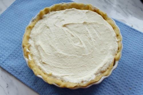 Творожный пирог с вишней. 07