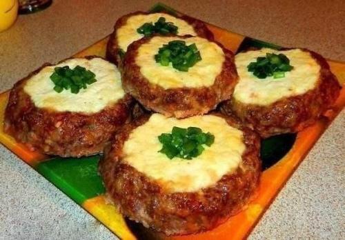 Мясные Ватрушки - быстрый ужин.