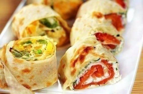 20 вкусных начинок для рулета из лаваша.  