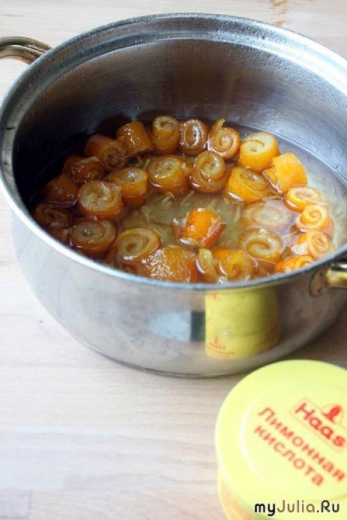 Варенье из апельсиновых корочек. 05