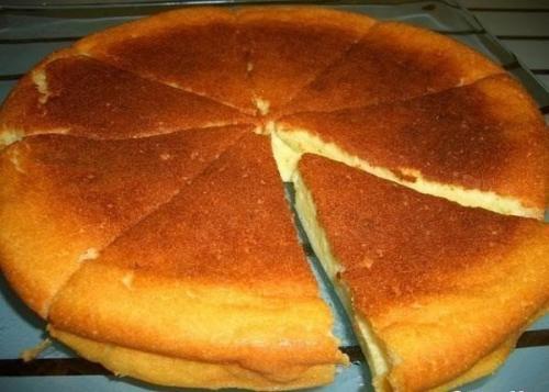 Творожная шарлотка.  Очень вкусно?