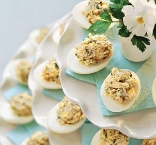 Целых 26 вариантов начинки - для фаршировки яиц. 04