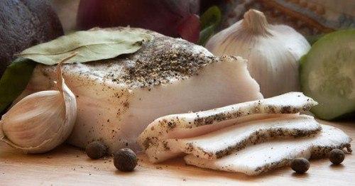 3 рецепта засолки свиного сала.