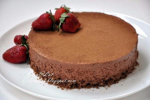 Трюфельный торт.  Он что можно сказать про такой торт волшебный! 07