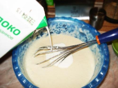 Тонкие блинчики.   Ингредиенты: 03