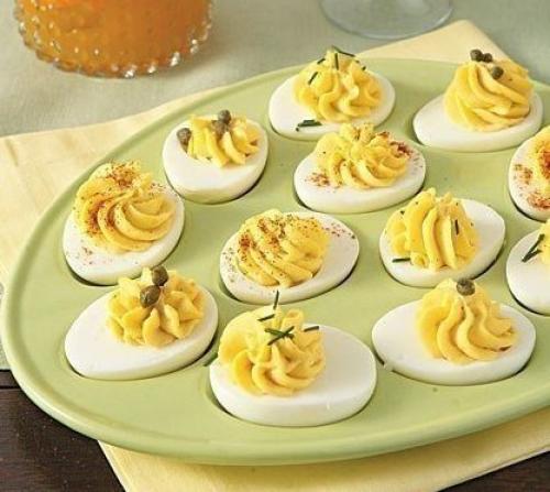 Целых 26 вариантов начинки - для фаршировки яиц.