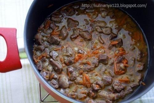 Картошечка, тушенная с мясом (как в д/садике). 04