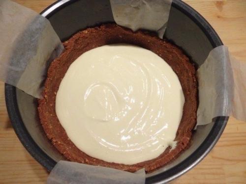 Чизкейк творожный.  Ингредиенты: 02