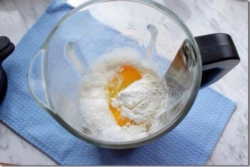 Творожный пирог с вишней. 05