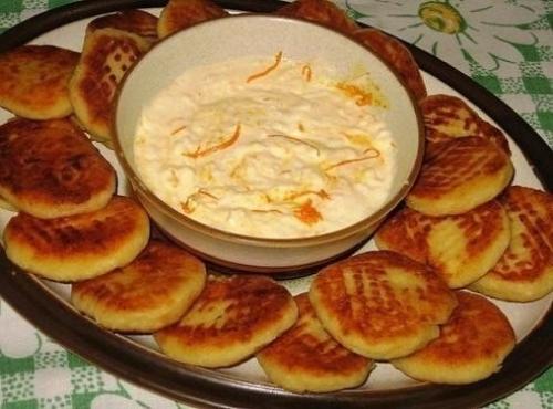 Апельсиновые сырники.  Ингредиенты для сырников: