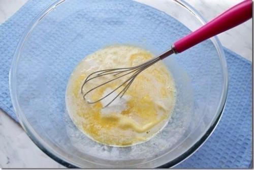 Творожный пирог с вишней. 02