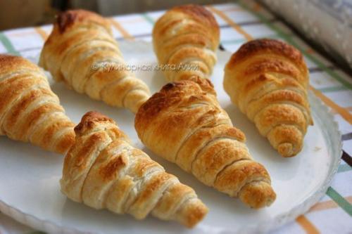 Пирожные Слоеный Трубочки. 04