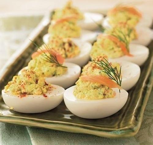 Целых 26 вариантов начинки - для фаршировки яиц. 02