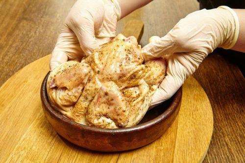 Цыплёнок по-грузински.  Ингредиенты: 05