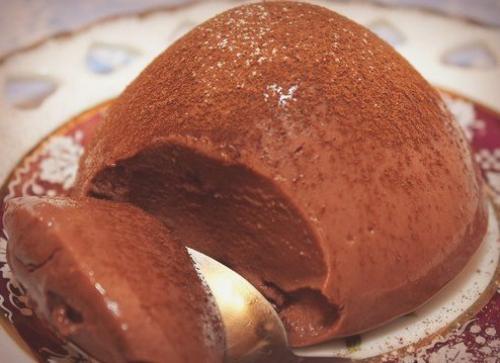 Шоколадный пудинг.  Ингредиенты: