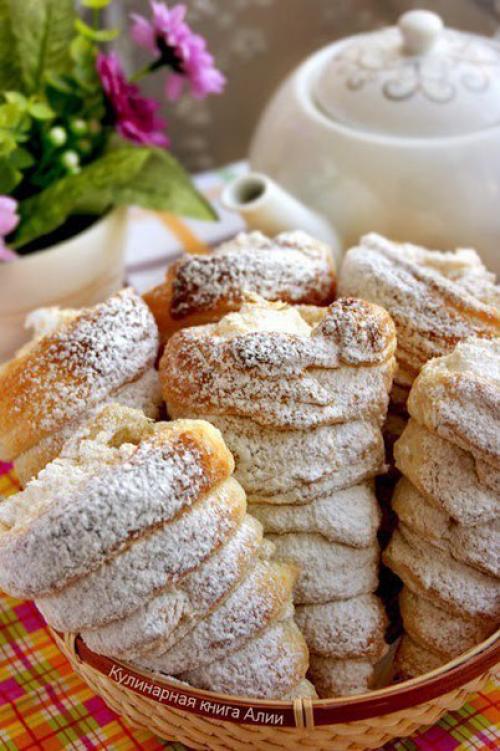 Пирожные Слоеный Трубочки. 06