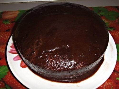 Шоколадное кухэ в МУЛЬТИВАРКЕ. 09
