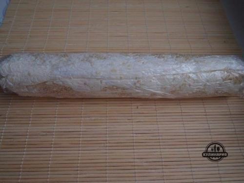 Роллы из творога с фруктами. 04