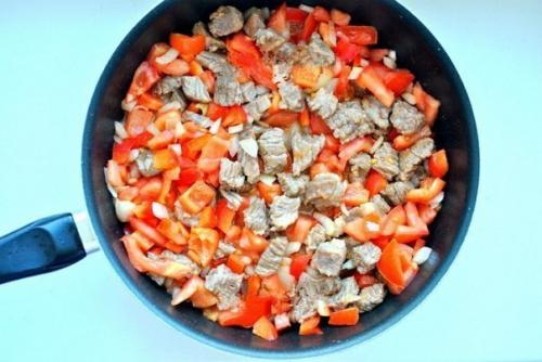 Вкуснейший лагман.  Ингредиенты: 03