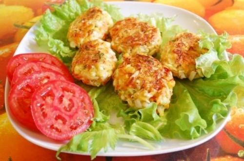 Овощные котлетки - диетический ужин!