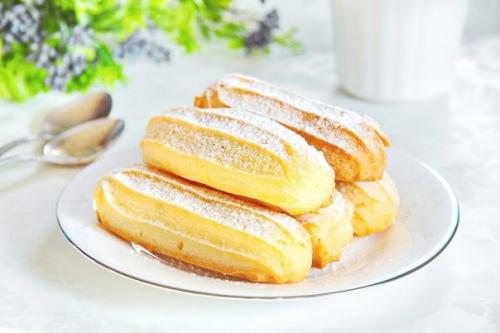 Эклеры. Время приготовления: 15 минут. Эклеры. Время приготовления: 15 минут.