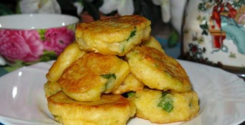Экономные котлеты из кукурузной каши.