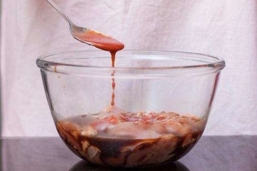 Курица в кисло-сладком соусе. 02