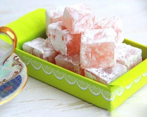 Клюквенный рахат-лукум.  Приготовить это турецкое лакомство дома несложно.