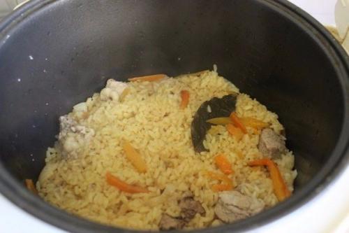 Ароматный рис со свининой. 06