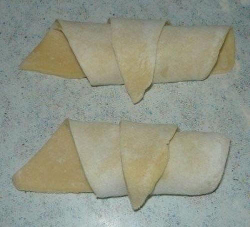 Слойки с яблоками. 03