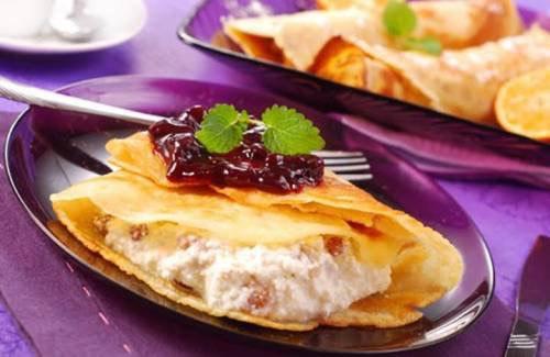 Диетические блины.  Ингредиенты: 01