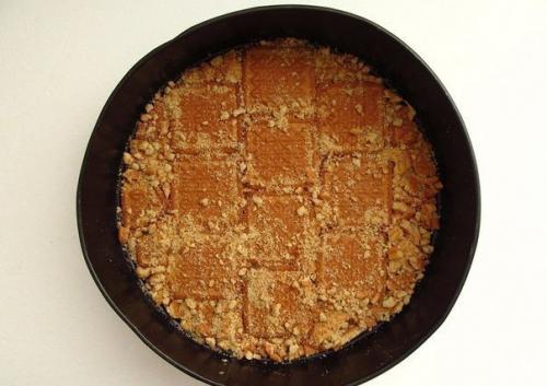 Творожно - малиновый торт. 04