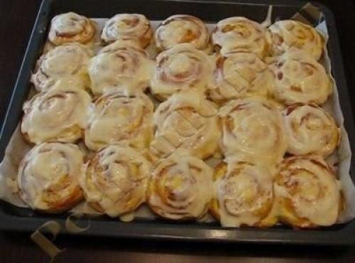 Творожные завитушки в сметанной заливке. 06 Творожные завитушки в сметанной заливке. 06
