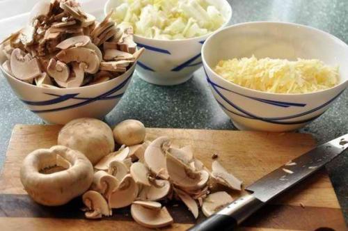 Жульен из шампиньонов. 02