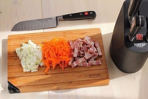 Гороховый суп с копченостями. 04