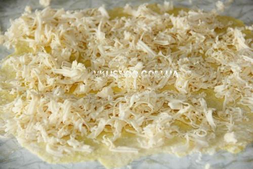 Вкусный куриный суп с сырными рулетиками. 02