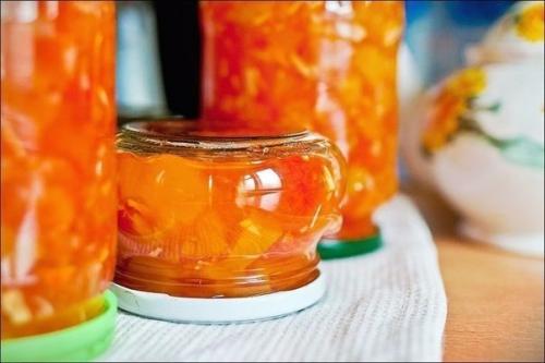 Варенье из тыквы с лимоном.
