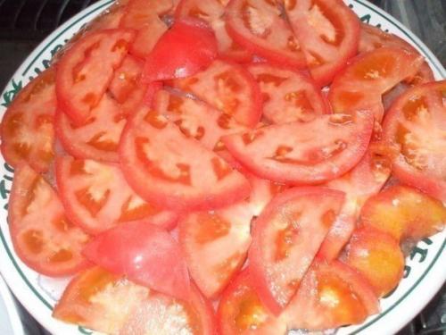 Рыба с картофелем запеченные под майонезом. 03