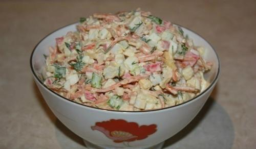 Самые популярные салаты. Топ - 5 самых популярных салатов.