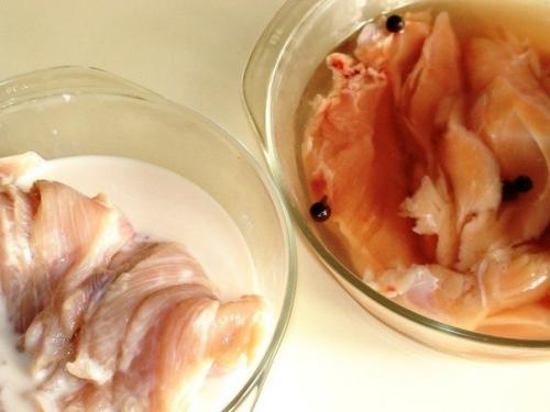 Куриная пастрома на пару, подкопченная розмарином. 02