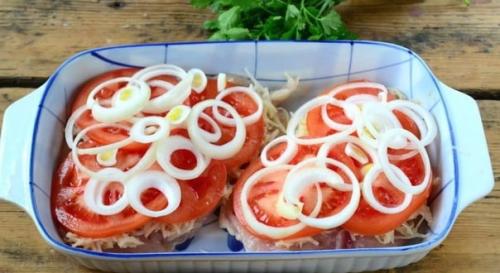 Куриная грудка под шубой. 04 Куриная грудка под шубой. 04