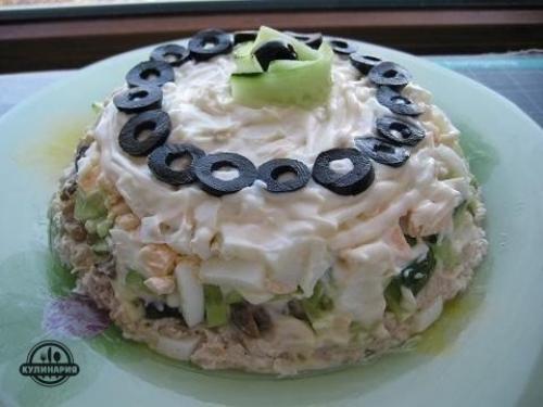 Очень вкусный салат.

