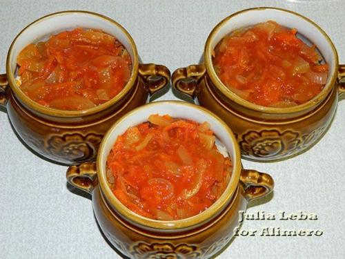 Маринованная куриная грудка в горшочках. 07